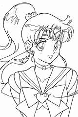 Sailor Jupiter Colorear Sailormoon Ausmalen Venus Force Lapiz Páginas Zeichentrick Maske Colouring Wonder Aprender Escolha sketch template