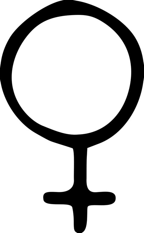 Onlinelabels Clip Art Female Symbol 1