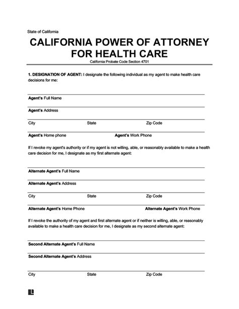power  attorney   california karol rust