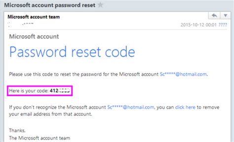 Find Back My Microsoft Account Forgotten Password Windows 10
