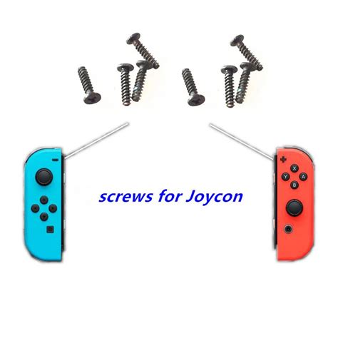 pcs  type screws  nintend switch ns joy  joycon original shell case repair screws