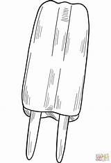 Popsicle Supercoloring sketch template