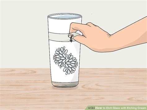 How To Etch Glass With Etching Cream 12 Steps With Pictures