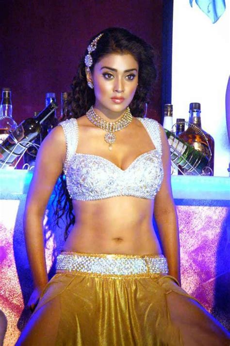 sivaji the boss actress shriya saran hot cleavage navel