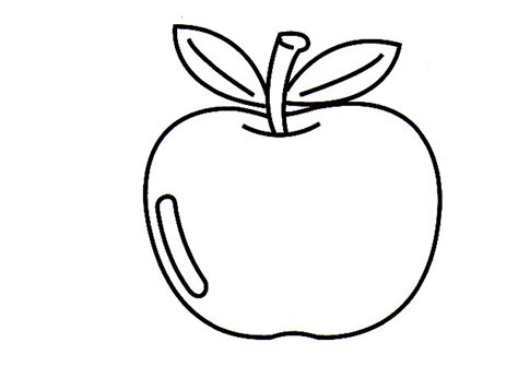 gambar buah epal kartun hitam putih  nama nama gambar buah buahan