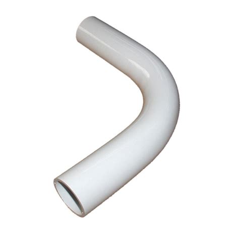 ez handrail   aluminum   handrail white  degree radius elbow eza   home
