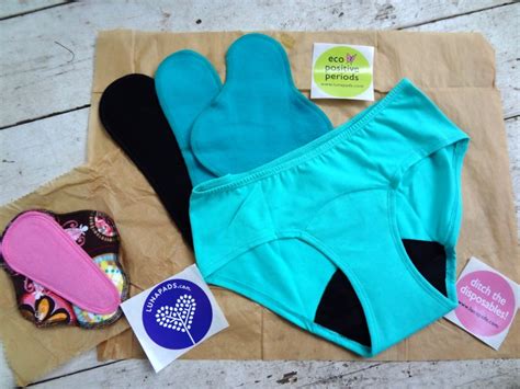 lunapads~lunapanties~eco friendly period panties review giveaway