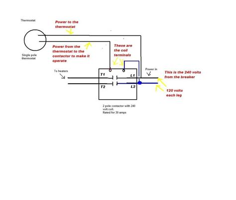 double pole thermostat wiring diagram cadicians blog