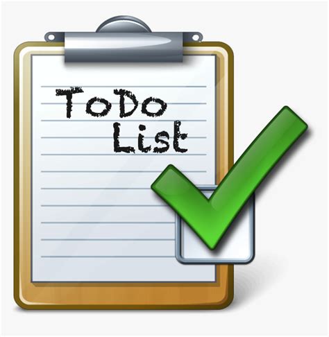 checklist   list clipart  checklist clip art hd png