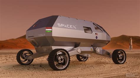 spacex mars exploration rover concept  alexander svanidze human mars