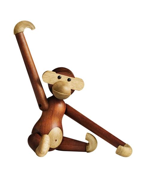 kay bojesen monkey de bijenkorf hebbes houten decoratie houten speelgoed