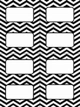 Labels Color Primary Chevron Editable Preview sketch template