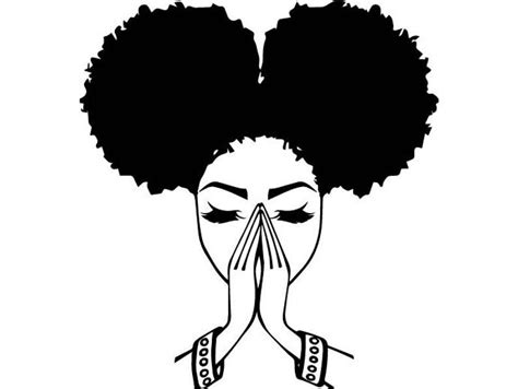 black woman praying nubian princess queen afro hair beautiful etsy