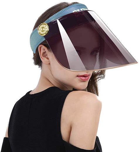 factory wholesale anti uv visor hat solar face shield sun protection riding cap anti droplet