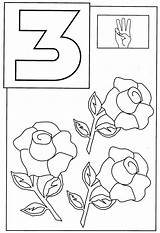 Coloring Number Pages Toddlers Worksheets Three Printable Toddler Color Preschoolers Numbers Sheet Flowers Ashley Print Book Kids Getcolorings Library Clipart sketch template