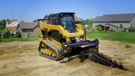 cat trencher attachment overview youtube