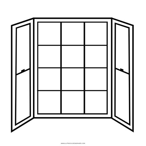 bay window coloring page ultra coloring pages