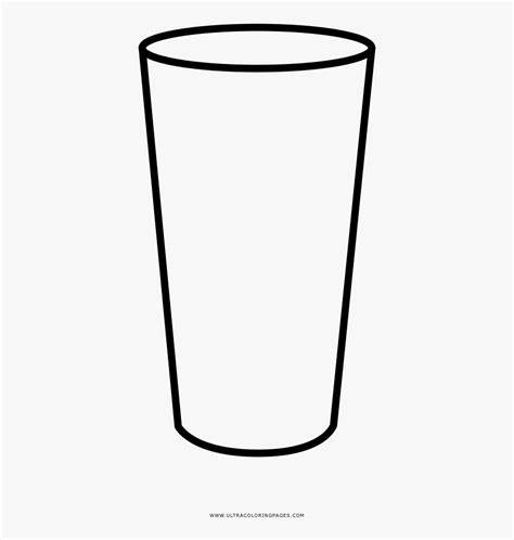 pint glass coloring page  transparent clipart clipartkey