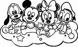 Mickey Coloring Pages Baby Friends Mouse Family Clubhouse Disney Printable Minnie Sheets Color Pdf Indiaparenting Sheet Getcolorings Wecoloringpage Five Characters sketch template