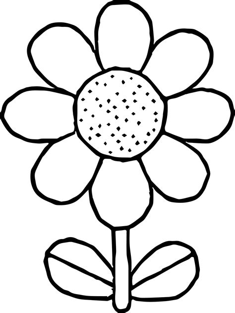 flowers coloring page wecoloringpagecom