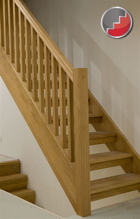 boston oak staircase oak openplan staircases