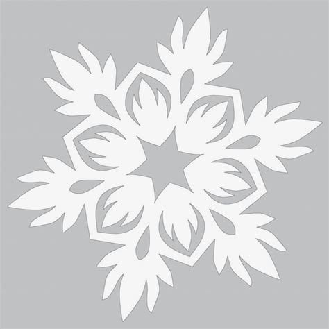 paper snowflake templates printable
