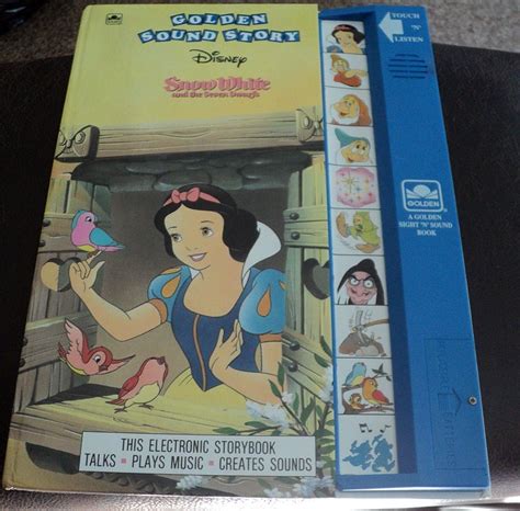 golden sound story disney snow white and the seven dwarfs interactive