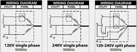 vac single phase wiring diagram