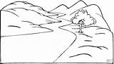 Coloring Pages Road Winding Beautiful sketch template