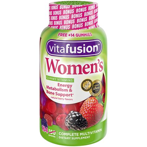 vitafusion womens gummy vitamins ct walmartcom