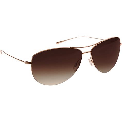 Lyst Oliver Peoples Men S Strummer Sunglasses In Metallic For Men