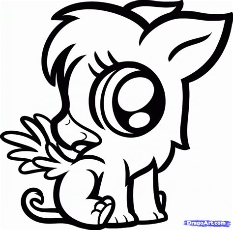 gambar coloring pages  printable colouring animals color baby