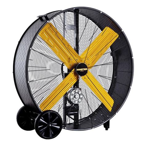 master    speed outdoor yellowblack industrial fan   portable fans department