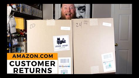bought   amazon customer returns electronics liquidation pallet huge mystery boxes