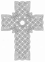 Celtic Adults Mandala sketch template