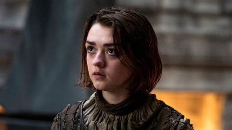 arya stark played  maisie williams  game  thrones official