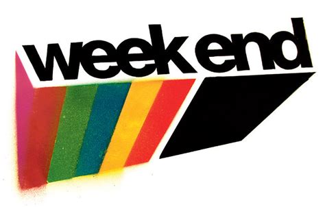 weekend logo   logo  designed   aerosol spray  flickr
