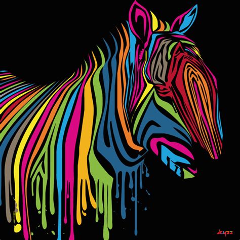 ats  graphic design  fall  pop art zebra