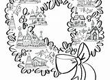 Advent Coloring Pages Calendar Getcolorings Printable sketch template