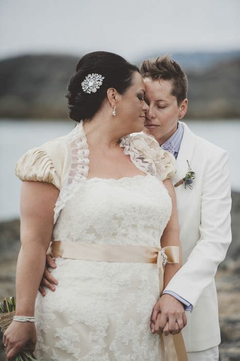 Picture Of Same Sex Tofino Beach Wedding