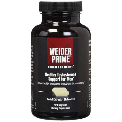Weider Prime Healthy Testoteron Support For Men