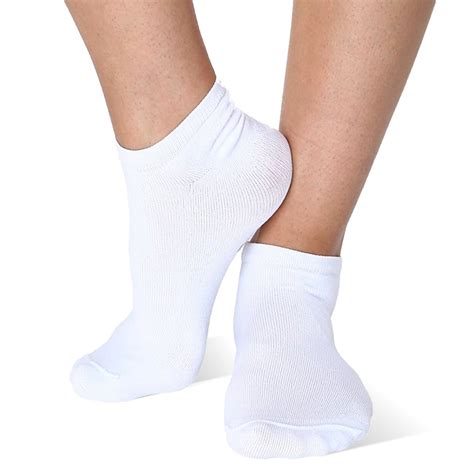 Bulk Mens Ankle Socks In White 3 Pack Dollardays