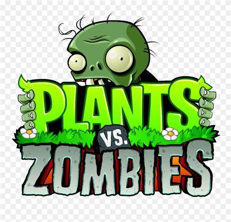 plants  zombies logo png clipart  pinclipart artofit