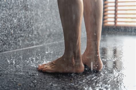 is it ok to pee in the shower here s what to know the healthy