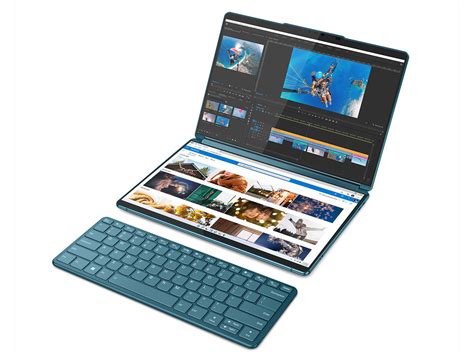 lenovo yogabook   true dual screen laptop ubergizmo
