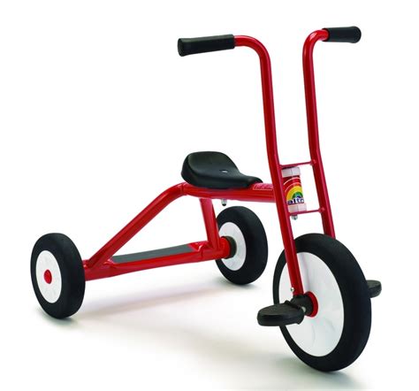 rode driewieler schoolplein fietsen joeppienl