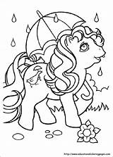 Coloring Pages Pony Little Sheets Printable Kids Colouring Print Book 80s Poney Mlp Color Boys Cartoon Ponies Colorir Para Kleurplaat sketch template