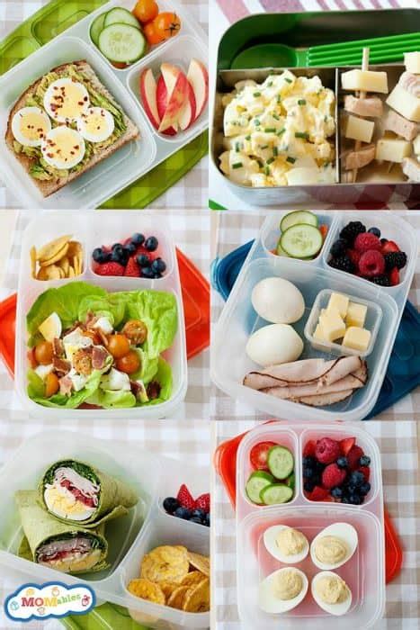 healthy school lunch ideas  hard boiled eggs momables