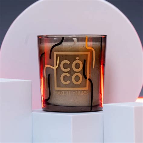 Αρωματικό κερί σόγιας Spicy Drama 240g Αρωματικά κεριά Coco Make