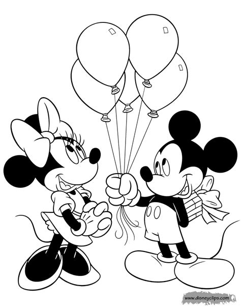 coloring pages mickey mouse  friends pin  danielle